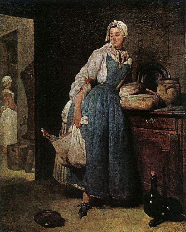 Jean Baptiste Simeon Chardin The Return from Market Sweden oil painting art